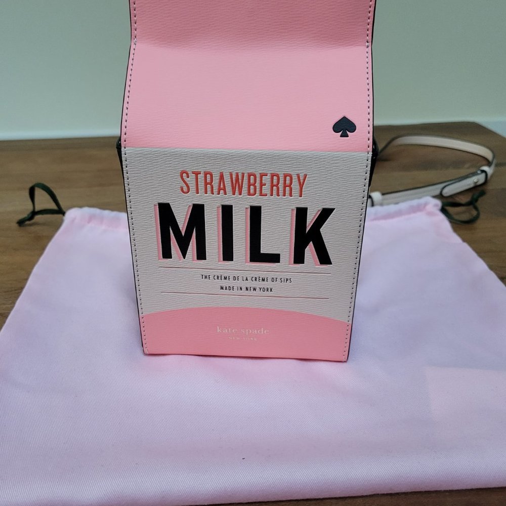 Kate Spade Strawberry Milk Bag - Gem